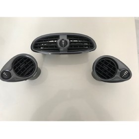 Resim OEM Clio 3 Havalandırma Muzulu Set 3 Parça M.füme 7701208584 - 7701208585 - 7701220408 7701208584 