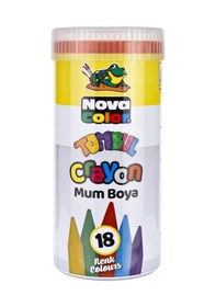 Resim Nova Color Kuru Boya Tombul 18 Renk Set Çok Renkli 