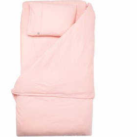 Resim Organik Pamuk Bebek Nevresim Seti Pembe - PEMBE / TEK EBAT 