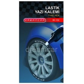 Resim Dreamcar Lastik Yazı Kalemi Altın 8010203 