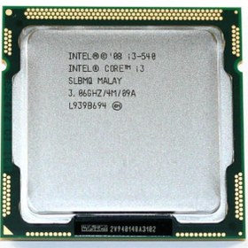 Resim İNTEL İ3-540 3.06 GHZ 4M 1156 PİN İŞLEMCİ(2.EL) 