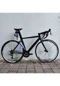Resim Carraro Race 022 Aero 28"jant 54' Kadro 16 Vites Yol Yarış Bisikleti Mat Yeşil Mor Bukalemun Yeşil 