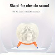 Resim Ayarlanabilir Yükseklikli Homepod Mini Hoparlör Standı, Ses Sistemi Aksesuarı, Dayanıklı Malzeme, Çizgi Film Karakterleriyle Renk Uyumlu, Ev Ses Sistemleri İçin 