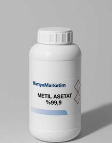 Resim KimyaMarketim Saf Metil Asetat 1 LİTRE Güçlü Çözücü & Endüstriyel Temizleyici 