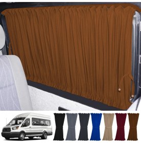 Resim Oto Pandami Ford Transit T18 7.nesil 2014-2023 Uyumlu Taba Raylı Oto Perde Takımı 