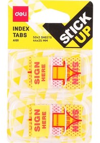 Resim Deli Sticky Notes İndex Tabs 2 Renk 50 Li A10101 