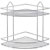 Resim Banyo Rafı Paslanmaz Metal Krom Kaplı 2 Katlı (413514131) Çok Renkli 