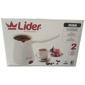 Resim Lider Mina Lk-318 Elektrikli Cezve Beyaz 
