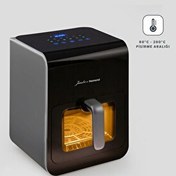 Resim Jumbo X Homend Airfryday 2507H 12 Farklı Program Dokunmatik Ekran Buhar Fonksiyonlu 6L Airfryer 