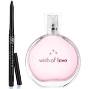 Resim Avon Wish Of Love 50 ml + Glimmerstick Asansörlü Göz Kalemi- Blackest Black 