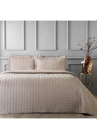 Resim Taç Glory Camel Çift Kişilik Yatak Örtüsü 250 X 260 Cm 