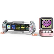 Resim Divoom Ditoo Pro Pembe Bluetooth Hoparlör + Times Gate Dijital Led Ekran Seti 