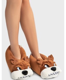 Resim Twigy Kadın Panduf Yy0263 Kahverengi 