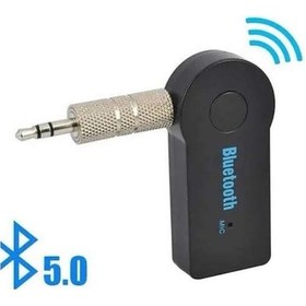 Resim Bluetooth Araç Kiti Aux Çıkışlı Telefon Müzik Alıcı Tüm Cihazlar 