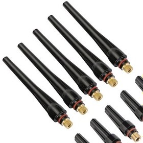 Resim Wezone Wp17/18/26 Kaynak Torçları İçin 57y02 Uzun , 57y03 Orta , 57y04 Kısa Bakır Ve Plastik Arka Kapaklar 15 Adet 