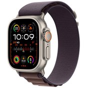 Resim Watch Ultra 2 Gps + Cellular 49mm Titanyum Kasa ve Indigo Alpine Large Loop Apple