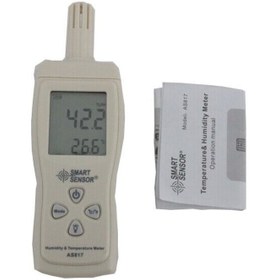 Resim Smart Sensor AS817+ Yüksek Hassasiyetli Dijital Higrometre Nem Sıcaklık Ölçer 
