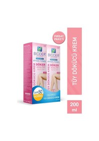 Resim Bioder Tüy Dökücü Krem 2x100 ml Tüy Azaltıcı Etki 