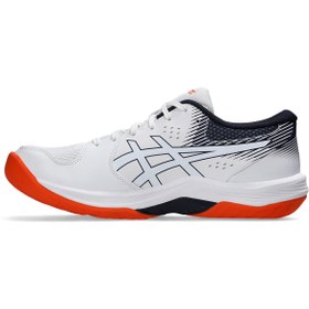 Resim Asics BEYOND FF Erkek White/Dark Neptune Voleybol Ayakkabısı 1071A092-104 