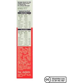Resim Sorvagen Smart Kids Sitikolin Dha Omega 3 Ve B12 150 Ml Muz 