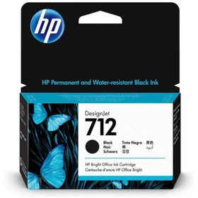 Resim HP 712 (3ed71a) Siyah Kartuş Kutulu Yeni Tarihli 
