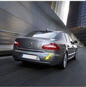Resim Skoda Superb 2 2009-2013 Arka Tampon Çeki Demiri Kapağı 3T5807441 