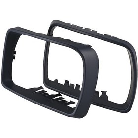 Resim Yifomall Bmw X5 E53 2000-2006 Abs Siyah Yan Ayna Kapakları - Sağ/sol - Kolay Montaj 