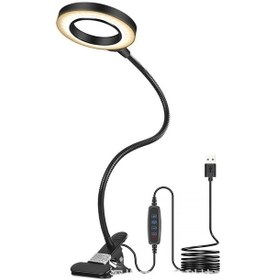 Resim Gün Işığı Led Büyüteç Lambası, 6 Ayarlanabilir Işık Ayarlı Kelepçeli Büyüteç Qd Diğer 