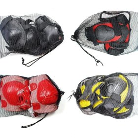 Resim Neptüns Çocuk Bisiklet Paten Kaykay Koruyucu Set (6 Parça) 