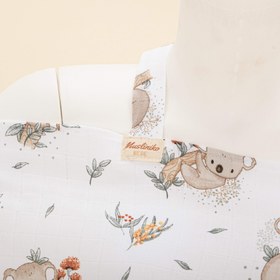 Resim Çift Katlı Muslin Emzirme Önlüğü - Koala 
