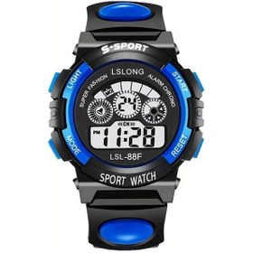 Resim Sunshine022 1 Adet Kore Versiyonu Erkek Ve Kadın Öğrenciler İçin Spor Digital Lüminesans Elektronik Outdoor Multifonksiyonel Kol Saati Hediye Seçeneği Mavi Kutu Diğer 