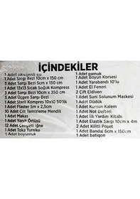 Resim İlk Yardım Içeriği Ecza Dolabı Yedek İçerik İlk Yardım Malzemeler 