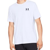 Resim UNDER ARMOUR UA M SportStyle LC SS 1326799-100 ERKEK Beyaz Tişört 