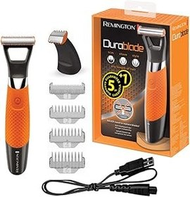Resim Remington Durablade Pro Sakal Kesme Makinesi, ıslak ve kuru kullanım, lityum pille kablosuz kullanım, kablo ve elektrik fişi dahil USB şarj işlevi MB070 