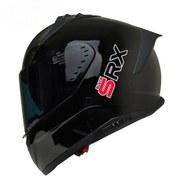 Resim Mts M-801-Snake Güneş Vizörlü Kask Parlak Siyah 