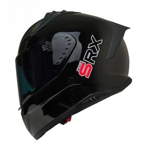 Resim Mts M-801-Snake Güneş Vizörlü Kask Parlak Siyah 