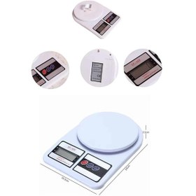Resim Techmrt Yeni Nesil Taşınabilir Dijital Hassas Mutfak Tartısı Mutfak Terazisi Hassas Ölçüm 10 Kg Çok Renkli 