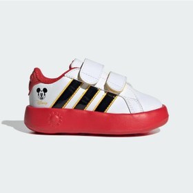 Resim Adidas X Disney Mickey Mouse Grand Court Çocuk Günlük Spor Ayakkabı C-adıjq8070p10a00 Beyaz 