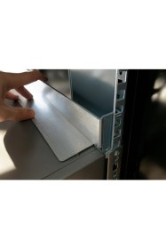 Resim Sunucu Sepeti 1u - 2u Universal Sunucu Rayı Kabinet Kızağı Rack Rail Kit Rack Kabin Kızağı Rayı 