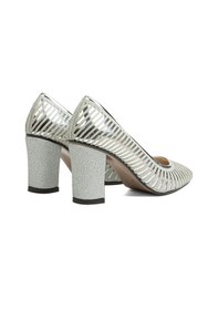 Resim Pierre Cardin PC-52037-3478 Gumus - Kadın Topuklu Ayakkabı 35783 
