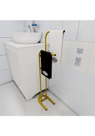 Resim Metallica Concept Retro Gold Dik Havluluk Banyo Düzenleyici Konsept Havluluk 6996 
