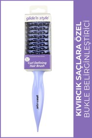 Resim Glide'n Style Kıvırcık Saçlara Özel Bukle Belirginleştirici Fırça 