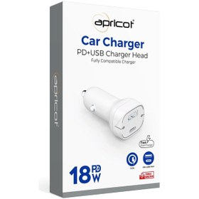 Resim Apricot Apc-cc18 18w Araç Şarj Cihazı 