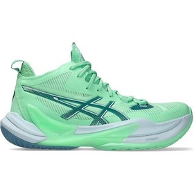 Resim Asics Metarıse 2 Erkek Vital Green/carrier Grey Voleybol Ayakkabısı 1051a089-300 Vital Green/carrier Grey 