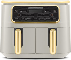 Resim Karaca Air Pro Cook Duo Tandır XXXL 4+4 Litre Airfryer Stargold 8 Kişilik 