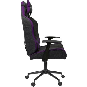 Resim Rebelx Oyuncu Koltuğu Lion Krom Ayak Mor Renk 