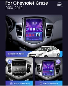 Resim Exvol Chevrolet Cruze Android Tesla Multimedya 2gb/32gb Carplay 
