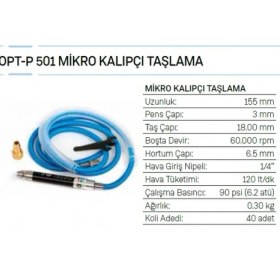 Resim Osaka Opt-P 501 Mikro Kalıpçı Taşlama 