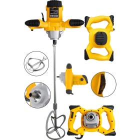 Resim Steiner Germany Technology SRI-3000 Watt Bakır Sargı 6 Kademeli Alçı Boya ve Harç Karıştırıcı Mikser 
