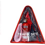 Resim BTM OTOMOTİV Üçgen Trafik ve İlk Yardım Seti Karayollarına Uygun Trafik Seti 